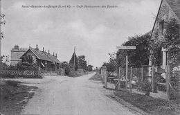 SAINT-BENOIST-AUFFARGIS (Yvelines) - CAFE RESTAURANT Des ROSIERS - Voyagée Le 1er Janvier 1915 - Auffargis