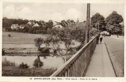 CPA - SARRE-UNION (67) - Aspect De La Ville Neuve Et Du Pont Sur La Sarre En 1938 - Sarre-Union