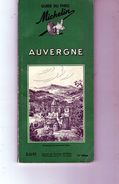 Guide Du Pneu Michelin Auvergne 1960 - - Michelin (guides)