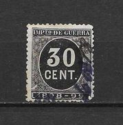 LOTE 2238 A /// (C015) ESPAÑA 1898 30 CTMOS NO CATALOGADO USADO ¡¡¡ OFERTA - LIQUIDATION - JE LIQUIDE !!! - Usados