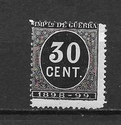 LOTE 2238 A /// (C015) ESPAÑA 1898 30 CTMOS NO CATALOGADO USADO ¡¡¡ OFERTA - LIQUIDATION - JE LIQUIDE !!! - Usados