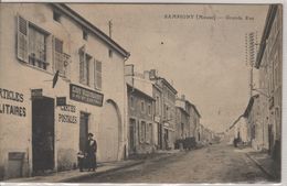 55 - Meuse _  Sampigny _ 606 Hab. - Grande Rue  (cartes Postales Art.Militaire ) - Sonstige & Ohne Zuordnung