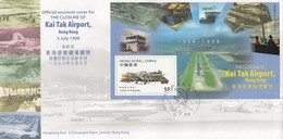 GOOD HONG KONG FDC 1998 - Kai Tak Airport - FDC