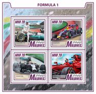 Maldives. 2017 Formula 1. (909a) - Cars