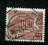 Berlin 1949: Mi.-Nr. 54 I (PM 1): Berliner Bauten   Gest. - Errors & Oddities