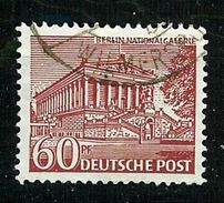 Berlin 1949: Mi.-Nr. 54 I (PM 1): Berliner Bauten   Gest. - Errors & Oddities