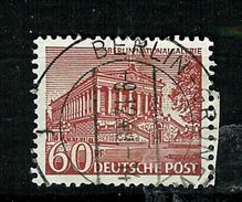 Berlin 1949: Mi.-Nr. 54 II (PM 2): Berliner Bauten   Gest. - Plaatfouten En Curiosa