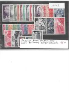 FRANCE ANNEE 1948 COMPLETE LUXE 30 TIMBRES OFFRE SPECIALE - 1940-1949