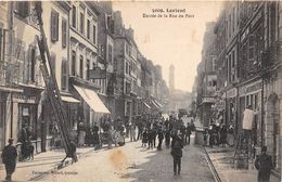 56-LORIENT- ENTREE DE LA RUE DU PORT - Lorient