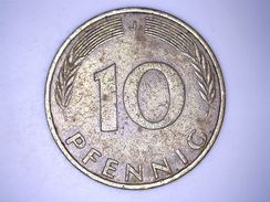 ALLEMAGNE 10 PFENNIG 1972 J - 10 Pfennig