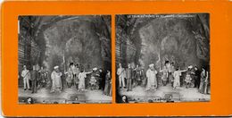 Photo Ancienne Stéréo 9 X 17,7 Jules VERNE Le Tour Du Monde En 80 Jours - Stereoscopic