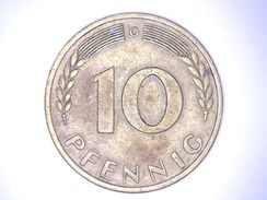 ALLEMAGNE 10 PFENNIG 1966 G - 10 Pfennig