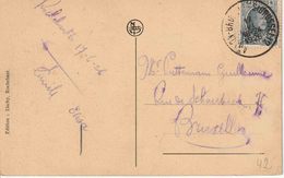 BELGIË : AMBULANT / TREINPOST / BAHNPOST "ARLON - BRUXELLES (BRUSSEL) 2 / 17.VI.  18-24  1926" - Bahnpoststempel