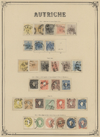 */O/Brfst/Br Nachlässe: 1850-1960 Ca.: Umfangreiche Sammlungen Verschiedener Länder Auf Vordrucken In Zwei Großen - Lots & Kiloware (mixtures) - Min. 1000 Stamps