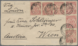 Br/GA Übersee: 1875/1945 (ca.), Accumulation With 89 Mostly Better Covers And Postal Stationeries Incl. Ma - Andere & Zonder Classificatie