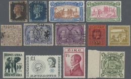 **/*/O Britische Kolonien: 1840/1980 (ca.), Accumulation Mostly On Stockcards Etc. In Large Box With Many C - Autres & Non Classés
