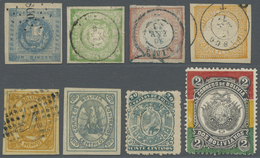 O/*/GA Südamerika: 1867/1960 (ca.), Accumulation With Main Part From CHILE Incl. Many Better Stamps And Com - Autres - Amérique