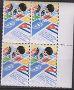 L) 2017 CUBA, 70TH ANNIVERSARY OF THE CUBAN ASSOCIATION OF THE UNITED NATIONS, FLAG, BOY, FULL COLOR, MNH. - Nuevos