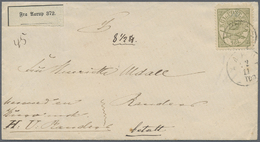 Br/GA Dänemark: 1862/1960 (ca.), Accumulation With About 160 Covers And Postal Stationeries With Several B - Briefe U. Dokumente