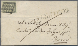 Br/GA Italien: 1818/1983 (ca.), Accumulation With About 180 Covers And Used/unused Postal Stationeries Inc - Marcophilie