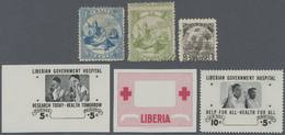 O/*/** Liberia: 1864/1970 (ca.), Accumulation In Stockbook With Some Nice Early Stamps, Complete Sets And M - Liberia