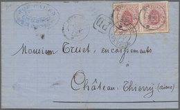 Br/GA Luxemburg: 1872/1960 (ca.), Accumulation With 35 Covers And Postal Stationeries With Several Better - Autres & Non Classés