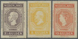 **/*/O Niederlande: 1852/1980 (ca.), Duplicates Mostly On Stockcards Etc. In Small Box With Some Interestin - Brieven En Documenten