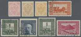 O/* Bosnien Und Herzegowina (Österreich 1879/1918): 1879/1918, Bestand Mit Mehreren Sammlungsteilen Im A - Bosnien-Herzegowina