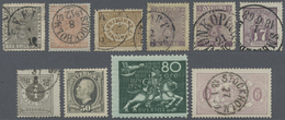 O/* Schweden: 1855/1960 (ca.), Collection With Some Duplicates On Swedish Album Pages Starting With A Ni - Ungebraucht