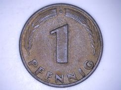 ALLEMAGNE 1 PFENNIG 1948 D - 1 Pfennig