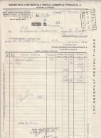 REVENUE STAMPS, KING MICHAEL, INVOICE, CAMPULUNG MOLDOVENESC, BUKOVINA, 1944, ROMANIA - Fiscaux