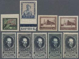**/*/O Sowjetunion: 1890/1965 (ca.), Accumulation Incl. A Few Early RUSSIA In Two Stockbooks With Many Comp - Briefe U. Dokumente