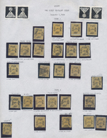 **/*/O/Br/GA/ Ägypten: 1865-1995: Very Comprehensive Collection Of Mint And Used Stamps, Multiples, Varieties, Cov - 1915-1921 Protectorat Britannique