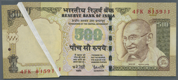 Indien - Besonderheiten: GANDHI: Little Lot Of 27 Banknotes - All Except One UNC - 1 Rs, 5 Rs, 10 Rs - Autres & Non Classés