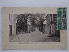 CASTERA-LES-BAINS - Grand Rue Prise Avenue De Condom - - CPA- CP- Carte Postale - Castera