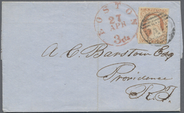 Br/Brfst Vereinigte Staaten Von Amerika: 1853/1970, Box With Almost 400 Envelopes And Postal Stationarys. Int - Autres & Non Classés