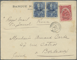 Br Übersee: 1893/1994: 40 Better Covers And Postal Stationeries Including Postage Dues, Censored Mail O - Autres & Non Classés