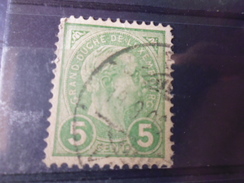 LUXEMBOURG TIMBRE YVERT N°72 - 1895 Adolphe Right-hand Side