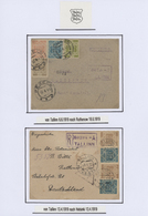 Br/GA Estland: 1858/1994, Sammlung Von Etwa 40  Ganzsachen Und Ca. 100 (teils Besseren) Belegen Ab Vorphil - Estland