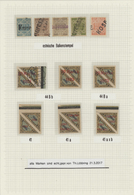 **/O/*/Br Estland: 1918/40, Sehr Schöne Und Umfangreiche Sammlung Postfrisch Und/oder Gestempelt Mit Nahezu Al - Estland