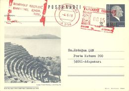 Turkey ; 1987 Postal Stationery - Ganzsachen
