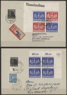 GA/Br Deutschland: 1873 - 1951 (ca.), Posten Von über 75 Belegen Ab Brustschild über Germania (Nachnahme-K - Verzamelingen