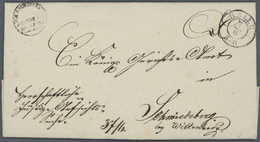 Br/GA Preußen - Marken Und Briefe: 1810/1868, Interessanter Posten Von Ca. 38 Belegen Mit U.a. "Postsache" - Sonstige & Ohne Zuordnung