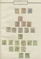 Brfst/O Elsass-Lothringen - Marken Und Briefe: 1870/1871, Umfassende Spezialsammlung Von über 4.600 Marken ( - Sonstige & Ohne Zuordnung