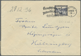 Br/GA Deutsches Reich: 1924/45, Schöner Posten Von über 60 (mehrheitlich Ehemaligen Einzellos-)Belegen Mit - Collections