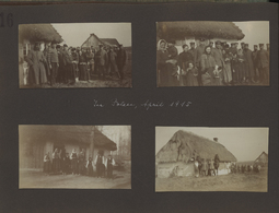 Deutsche Besetzung I. WK: Besonderheiten: 1914/1915: Fotoalbum Eines Offiziers Des  L. Inf. Rgt.28, - Besetzungen 1914-18