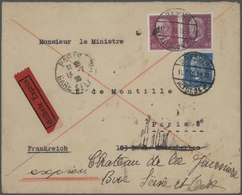 Br Deutsche Abstimmungsgebiete: 1920/40 (ca.), Zwölf Belege Mit Absenderstempel/Aufdrucken Von Abstimmu - Andere & Zonder Classificatie