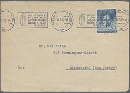 Br/GA Berlin: 1948/70 (ca.), Posten Von Ca. 38 Aussergewöhnlichen (meist Ehemalige Einzellos)-Belegen, Nah - Sonstige & Ohne Zuordnung