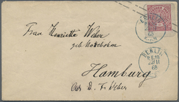 Br Heimat: Berlin: 1868/1945, 64 Stempelbelege Mit Bezug Zu Berlin. Dabei Viele Gut Lesbare, Interessan - Autres & Non Classés