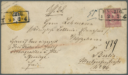 Br/GA Altdeutschland: 1859/1871, Lot Von Sieben Besseren Belegen (Einzellose), Dabei Zwei Austaxierte Brie - Collections